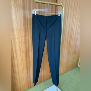 Jil Sander black wool pants.